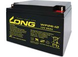 Kung Long Accumulatore Al Piombo WP26-12, 12 V-/26 Ah