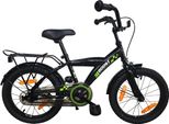 Bicicletta Per Bambini Bikefun Boost 16 Pollici Con Mozzo Freno - Nero