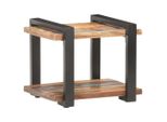 The Living Store Comodino 50X40X40 Cm Legno Massiccio Riciclato