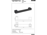 Corrimano Bemeta Nero Nero 320 Mm 135507670