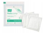 Compressione A Pressione Matocomp, 17 Fili, 8 Strati, 5X5 Cm, 3 Pezzi. -> Compressione A Pressione Matocomp Con 17 Fili E 8 Strati, 5X5 Cm, Confezione Da 3 Pezzi.