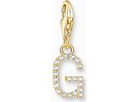 Thomas Sabo - 1970-414-14 - Charm - Donna - Argento 925 Placcato Oro Giallo - Lettera G