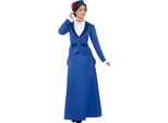 Smiffys - Costume - Donna SM2314 (Xl) (Blu/Bianco)