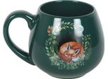 Something Different - Tazza Arrotondata, Sleeping Fox SD9813 (Taglia Unica) (Verde)