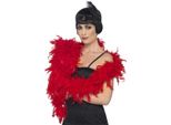 Smiffys - Boa Di Piume "Deluxe"" SM940 (Taglia Unica) (Rosso)"