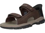 Skechers Sandalo Da Uomo Tresmen Reece Marrone