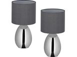 Set Di 2 Lampade Da Comodino Relaxdays