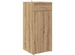 Syfax™ Credenza Rovere Artigianale 42,5 X 40 X 93 Cm Legno Multistrato