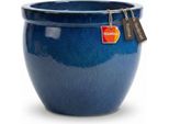 Fioriera In Ceramica "Bavaria Tall"" Blu Reale - Ø 47 Cm (Xxl)"