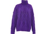 Maglione A Collo Alto Da Donna Sookie - Viola, Xl/Xxl