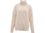 Maglione A Collo Alto Da Donna Sookie - Bianco Lana, Xs/S