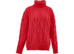Maglione A Collo Alto Da Donna Sookie - Corallo, Xl/Xxl