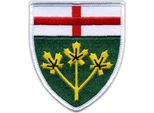 Stemma Patchion Ontario - Retro Magnetico - Toppa/Distintivo/Emblema Ricamato