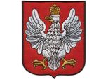 Patchion Stemma Della Polonia Nel Periodo 1919-1927 - Retro Autoadesivo - Toppa/Distintivo/Emblema Ricamato