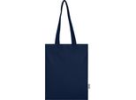 Floso - Borsa "Peru"", Cotone Riciclato, 7 Litri PF4987 (Taglia Unica) (Blu Navy)"