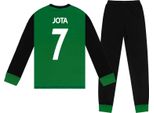 Celtic Fc - Pigiama Lungo Con Pantaloni Lunghi Per Bambino "Diogo Jota 7"" GF988 (146-152) (Verde/Nero)"