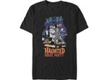 Beetlejuice - Maglietta "Haunted House Party"" Per Uomo/Donna Unisex RO15426 (Xl) (Nero)"
