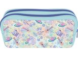 Lilo & Stitch - Astuccio Per Penne Planeten, Pu, Doppia Cerniera PM13113 (8 Cm X 10 Cm X 22 Cm) (Blu/Viola/Giallo)