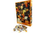 Puzzle Da 1000 Pezzi - Gatti Colorati - 70 × 50 Cm - Per Gli Amanti Degli Animali A Partire Da 14 Anni