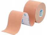 Nastro Kinesiologico, Bendaggio Elastico Sportivo, 2 X 5 M X 5 Cm, Beige