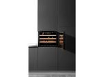 AMICA Einbauweinkühlschrank WK 341 200 S, Energieeffizienz: G (A-G), schwarz, B:59cm H:45,5cm T:60,8cm, Weinkühlschränke, LED-Beleuchtung