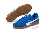 Handballschuh PUMA Handball, Herren, Gr. 45, blau (puma royal, puma weiß, gum), Leder, mehrfarbig, Schuhe