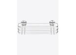 Badaccessoire-Set HEINE HOME, silber (silberfarben), Edelstahl, Badaccessoires-Sets