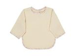 Lätzchen STERNTALER Ärmellätzchen Bauernhof, ecru, Baby, beige (ecru), Baumwolle, Lätzchen