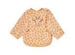 Lätzchen STERNTALER Ärmellätzchen Giraffe Kaya, Baby, beige (sand), Baumwolle, Lätzchen
