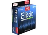 Elixir Strings 16572 - Vernickelter Stahl - E-Gitarren-Saiten - Optiweb - Light (10-46) - 3er-PACK