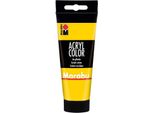 Vernice Acrilica Marabu "Acrylcolor"", Giallo, 100 Ml"