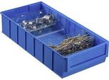Scatola Di Immagazzinaggio Allit Profiplus Shelfbox 400B Blu Blu (L X P X A) 185 X 400 X 81 Mm (456550)