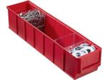 Allit Profiplus Shelfbox 400S Rosso Rosso (L X P X A) 91 X 400 X 81 Mm (456541)