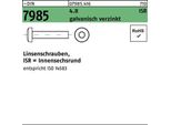 Viti A Testa Bombata M4X30 TX20 Zincate Viti A Testa Bombata Secondo ISO14583, Acciaio Zincato 48 - 1000 Pezzi