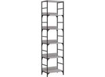 Syfax™ Libreria Grigio Sonoma 50X33X188,5 Cm In Legno Multistrato