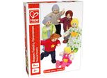 Stoffpuppe HAPE Puppenfamilie, bunt, Puppen, Kinder, Baumwolle, uni, Stoffpuppe