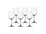 Weißweinglas STÖLZLE Weißweinkelch Weinland 350 ml 6er Set transparent, bunt (transparent), Glas, Trinkgefäße, Weißweinglas