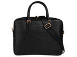 Aktentasche BUGATTI ELLA SAFFIANO, Damen, Gr. B/H/T: 38cm x 27cm x 6cm onesize, schwarz, Polyurethan (PU), Taschen Aktentasche