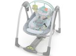 Babyschaukel INGENUITY Swing'n Go, Hugs & Hoots, Baby, grau, Kunststoff, Metall, Stoff, Babywippen Babyschaukel, tragbar