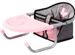 Puppenmöbel BAYER Puppen-Tischsitz grau/rosa, rosa (grau, rosa schmetterling), Puppenmöbel, KinderB:23cm H:12cm T:37cm, Puppenmöbel, B:23cm H:12cm T:37cm