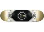 Skateboard PLAYLIFE Heavy Metal Gold, bunt, Skateboards, Skateboard