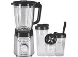 GUTFELS Standmixer BLEND 5010, schwarz (schwarz, inox), B:23cm H:42cm T:16cm, Zerkleinerer, Standmixer