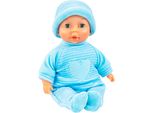 Babypuppe BAYER My First Baby, 28 cm blau, blau, Puppen, Baby, Babypuppe