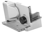 RITTER Allesschneider E 16, silber (silbermetallic), B:22,5cm H:23cm T:33,5cm, Allesschneider, Eco-Energiesparmotor, Allesschneider