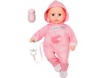 Babypuppe BABY BORN Hannah Spiel mit mir 36 cm, rosa, Puppen, Baby, Babypuppe