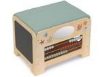 Spielcenter MUSTERKIND Motorik-Center Abelia, Ocean, beige (natur, grün), Motorikspielzeug, BabyB:42cm H:32cm T:32cm, Holz, Spielcenter, aus Holz, B:42cm H:32cm T:32cm