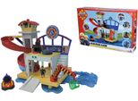 Spiel-Gebäude SIMBA Feuerwehrmann Sam, Neue Wasserwacht, bunt, Fahrzeug-Spielwelten, Kinder, Spiel-Gebäude, mit Sound