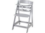 Hochstuhl ROBA Sit Up Flex, Kinder, Gr. B/H/T: 45cm x 80cm x 54cm, grau (taupe), Stühle Hochstuhl, aus Holz