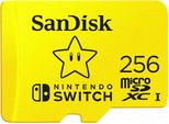 SANDISK Speicherkarte microSDXC für Nintendo Switch 256GB, gelb, 256 GB, Speicherkarten, A1/ V30/ U3/ C10/ R100/ W90, Speicherkarte