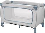 Baby-Reisebett HAUCK Sleep N Play Go Plus, Dusty Blue, Baby, Gr. Liegefläche B/L: 60cm x 120cm, kein Härtegrad, blau (dusty blau), Babybetten Baby-Reisebett, mit integrierten Rädern; Vorderausstieg